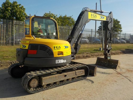 Volvo ECR88 Excavator picture