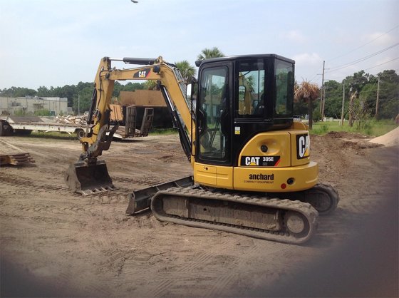 Caterpillar 305E CR Excavator picture