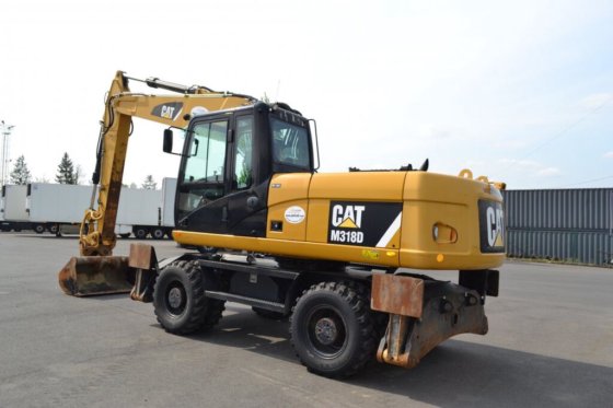 Caterpillar M318D Excavator picture