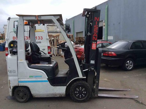 Nissan CF50LP Forklift picture
