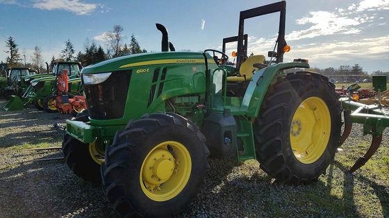 John Deere 6120E Tractor picture