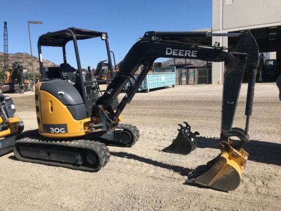 John Deere 30G Excavator picture