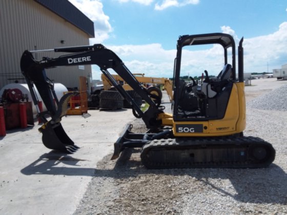 John Deere 50G Excavator picture