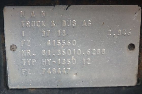 2014 MAN HY-1350-12 37/13