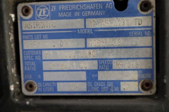 2011 MAN 12AS2131DD + INT2