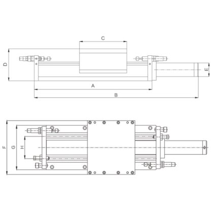 液压滑台 滑轨系列