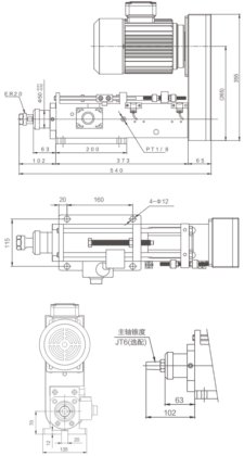 SPYY-06液压钻动力头