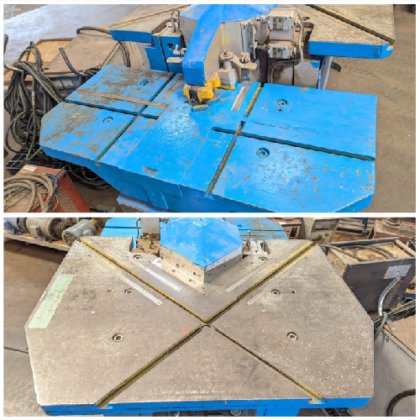 コーナーシャー　Corner Shearing Machine