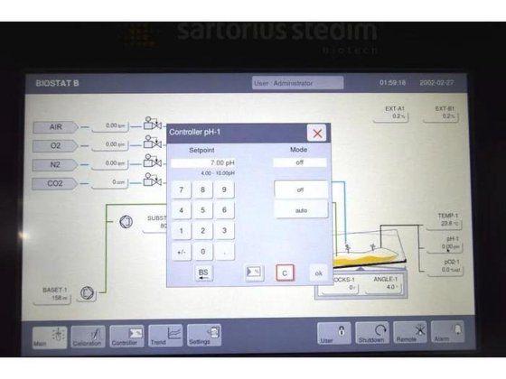 Sartorius Stedim Biostat B Bioreactor