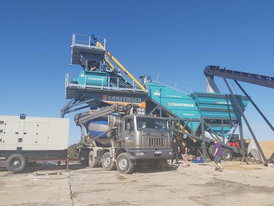 コンクリートバッチプラント