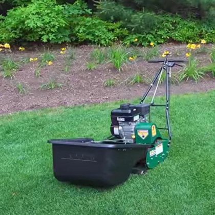 17 "力エンジンが付いている住宅の巻き枠の草刈り機シリンダー草刈り機 審美的な景色のための高度の草刈りの解決