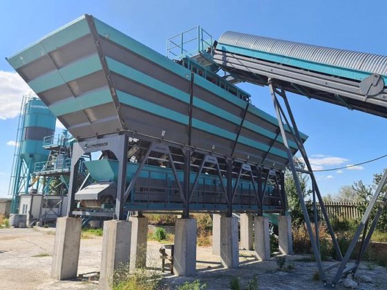 60立方米紧凑型混凝土搅拌站