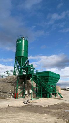 コンクリートバッチングプラント