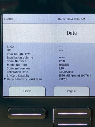 PHILIPS Ventilator Cough Assist E70