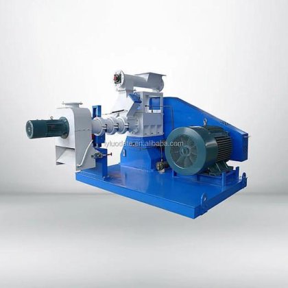 浮游鱼粉饲料挤出机加工生产线 水产颗粒挤出机