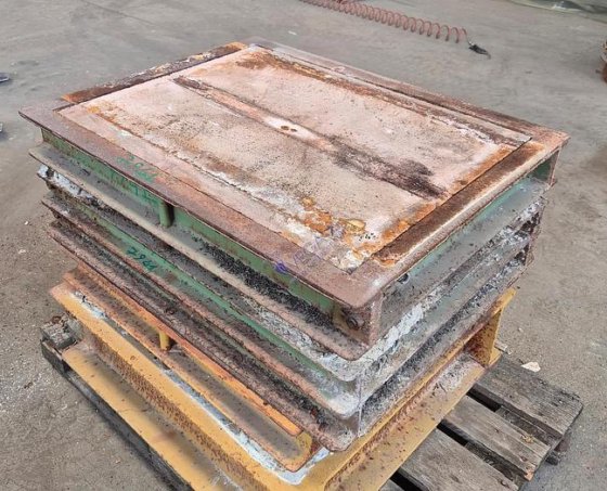 矩形金属框石膏模具夹持器用于压制