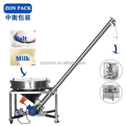 パッキング機械のための乾燥した粉の Auger の注入口のステンレス鋼の運搬の塩ねじコンベヤー