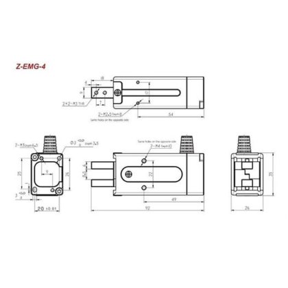 Robot Gripper Hitbot Z-EMG-04 For