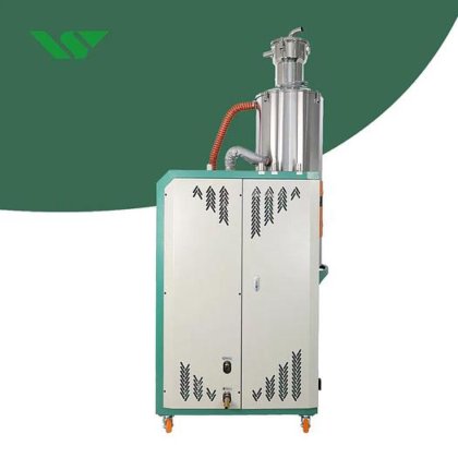 中国制造温水牌 3 合 1 双桶蜂窝流道式工业塑料热风干燥机料斗干燥机