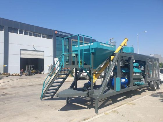 移動式コンクリートバッチングプラント