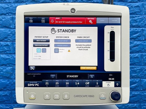 GE R860呼吸机，诞生时间：2020年
