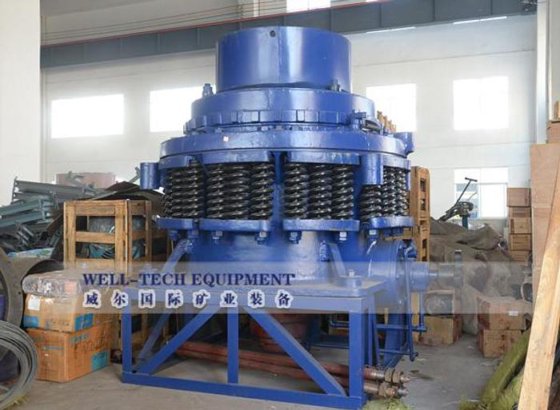弹簧液压圆锥破碎机，适用于硬石