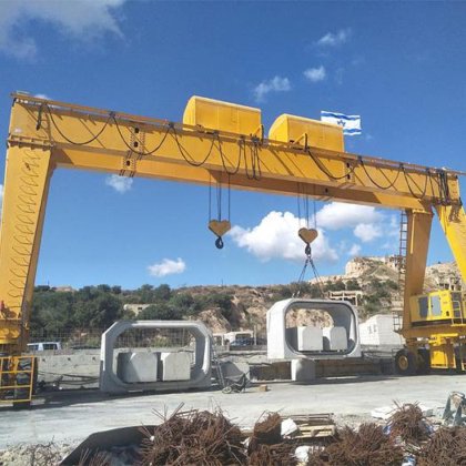 複数のステアリング モード カンチレバー ガントリー クレーン