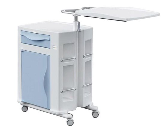 オリンパス ベッドサイドテーブル ベッドテーブル付き