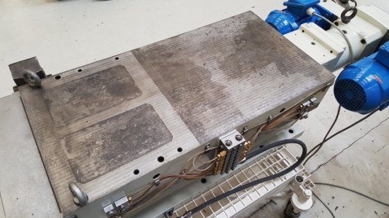 GROB 800X400 ヘビーデューティー電動循環ボールねじ駆動リニアフィードテーブルユニット