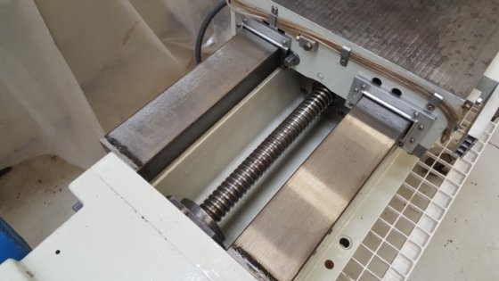 GROB 800X400 ヘビーデューティー電動循環ボールねじ駆動リニアフィードテーブルユニット