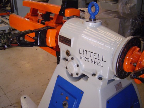 开卷机 开卷机 定心卷轴 带电动拖曳制动器 LITTELL