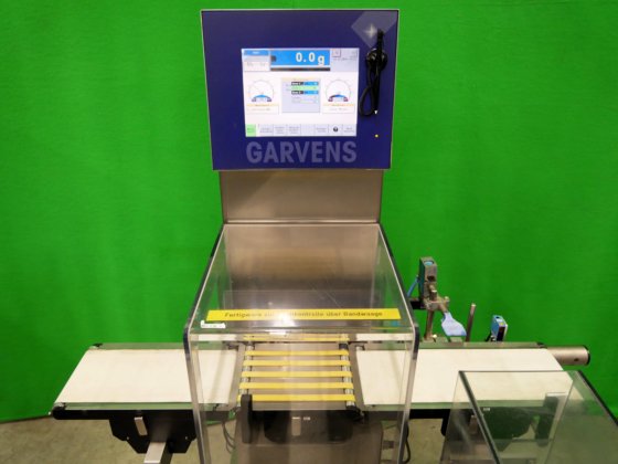 Garvens S2 (320099) 在线检重秤，带剔除装置和剔除容器