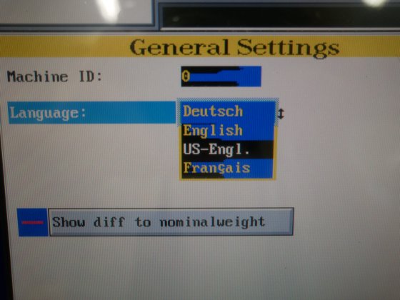 Garvens S2 (320099) 在线检重秤，带剔除装置和剔除容器