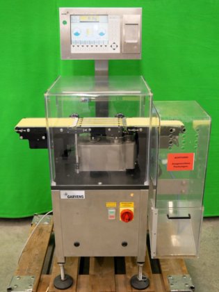 Garvens TopLine VS2 在线检重秤,带剔除和打印机,重量范围达 300