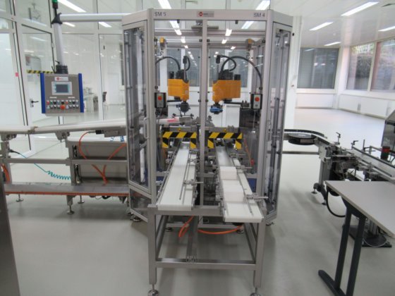 Merz KT160 半自動包装ライン(スティック包装用