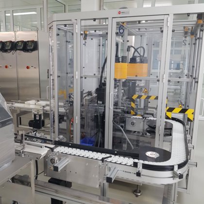 Merz KT160 半自動包装ライン(スティック包装用