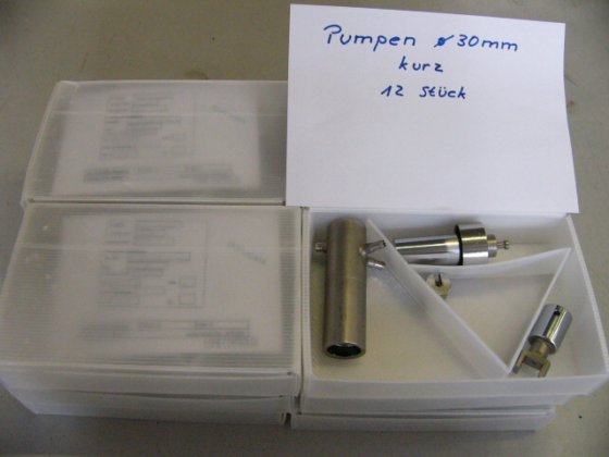 博世不锈钢旋转活塞泵，直径 30 毫米，短型（可提供 12 台）