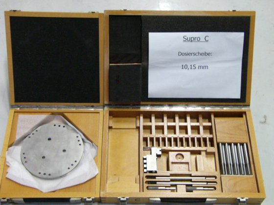 ボッシュ GKF 330/400 カプセル充填装置交換部品およびドージングプレート