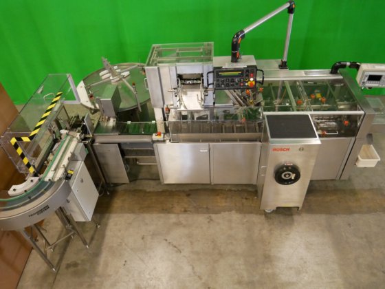 博世 Car T5 卧式装盒机,适用于西林瓶/瓶、泡罩等,100 盒/分钟