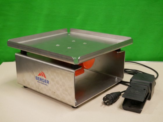 Berger BM400x400 移动式振动台，带脚踏开关
