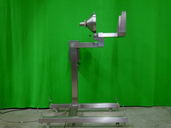 リミテックコンテナ転倒・空け装置