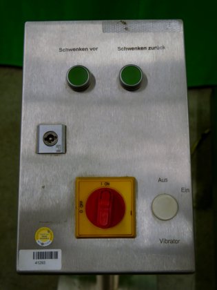 リミテックコンテナ転倒・空け装置