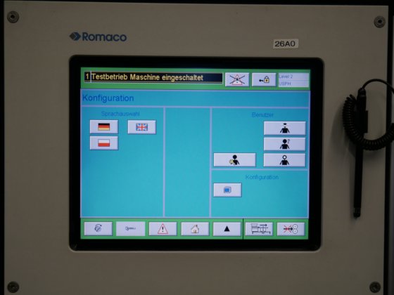 ロマコ・シエブラー HM1/160 錠剤用縦型ストリップ包装機