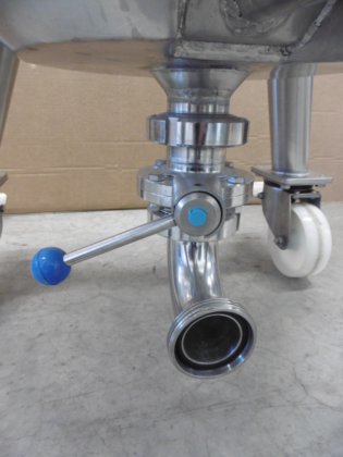 ヘルマン・ヴァルトナー社製ステンレス製移動式容器