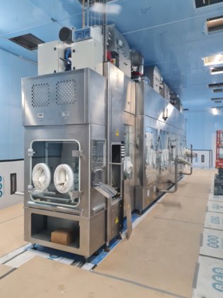 バウシュの完全なバイアルライン（ラベル付けと検査を含む、"新品同様 "の状態