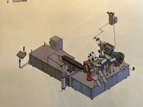 バウシュ・アドバンスド・タイプ529点滴バッグ充填包装機（テルスター無菌アイソレーターシステム付き