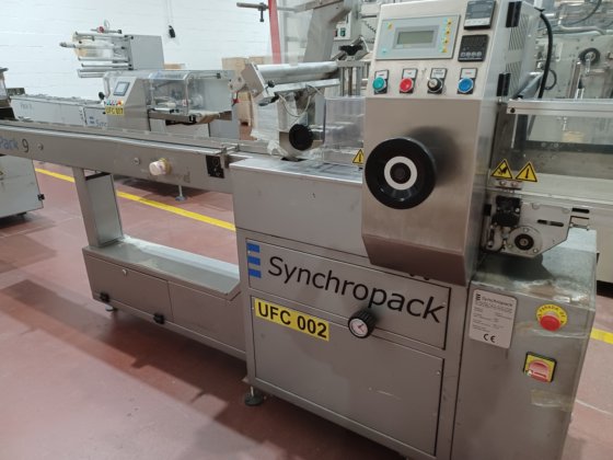 Máquina de empacotamento eletrônico Flowpack