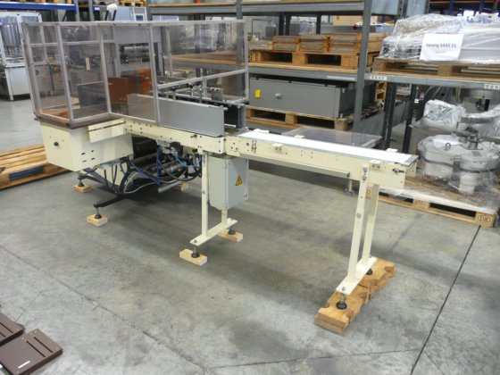 Sollas SB 250 カートン用丁合機ストレッチバンダー