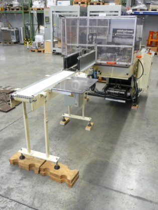 Sollas SB 250 カートン用丁合機ストレッチバンダー