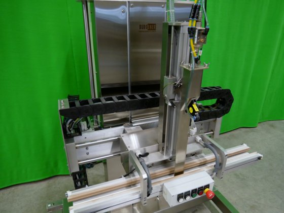 Burgener ISPV-3-1100-2 用于聚乙烯袋、纸袋或铝箔复合袋的半自动焊袋机